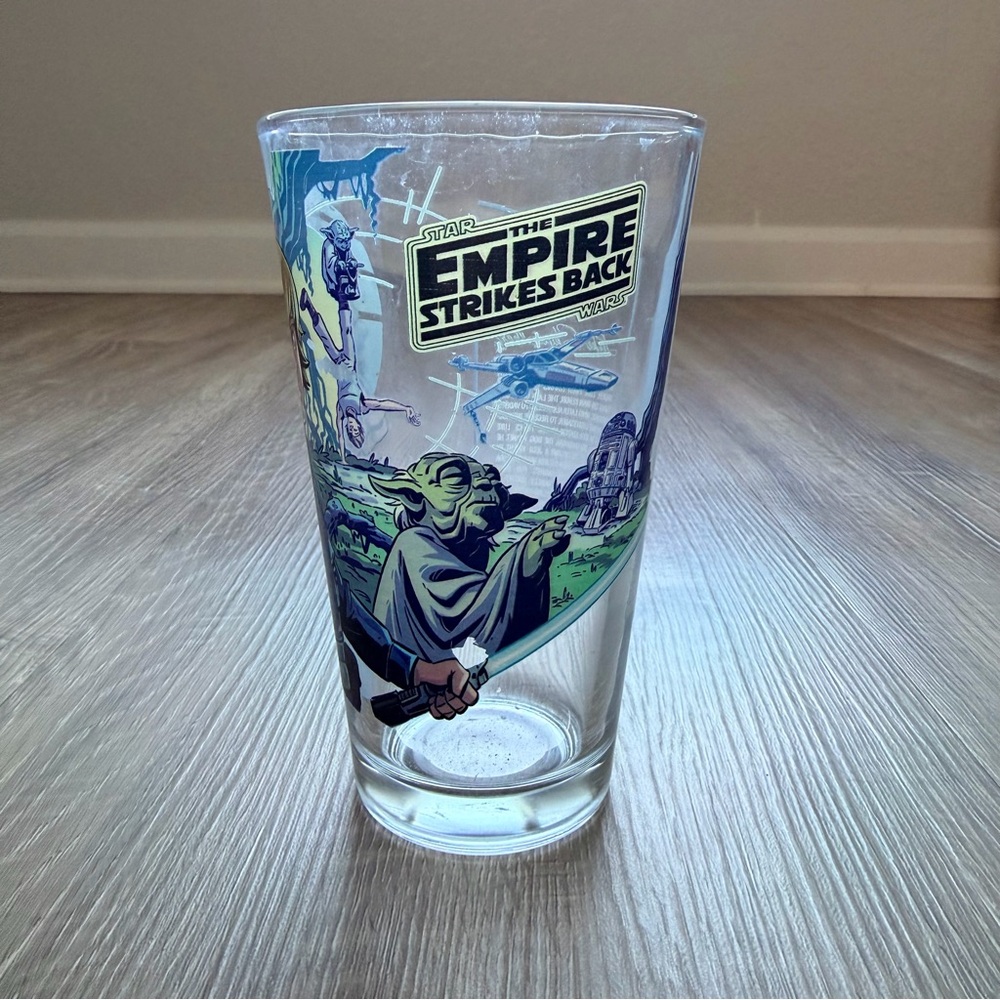 Star Wars Empire Strikes Back 40th Anniversary 2020 Glass Cup Collectible‎